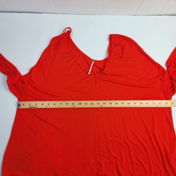 Free People Moonshine Tunic Top Slouchy Oversized Boho Medium - Picture 13 of 16